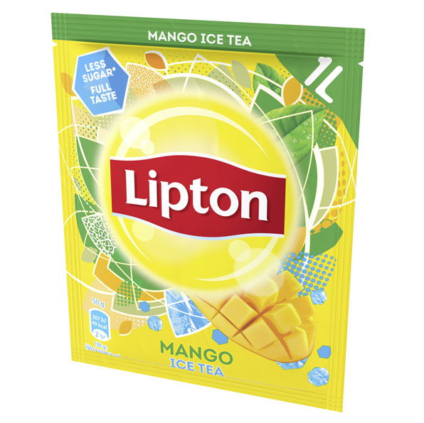 Lipton Mango-flavored iced tea drink powder 50g